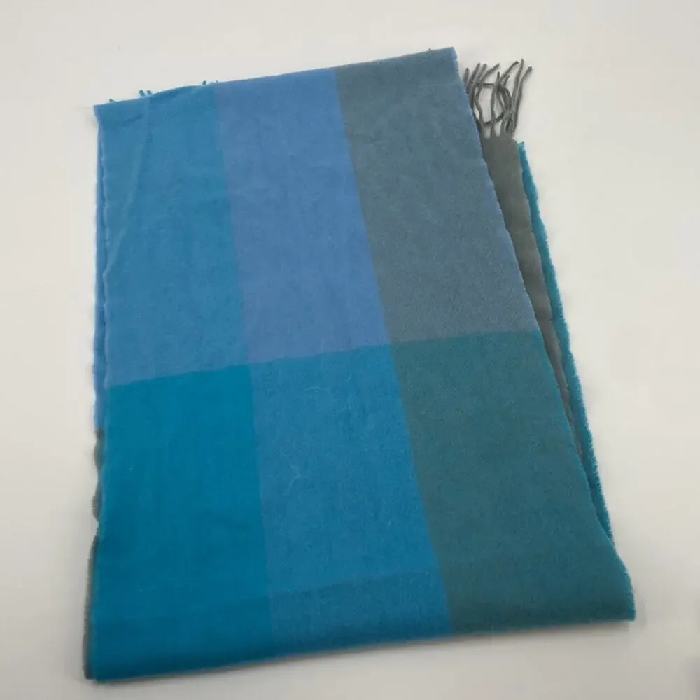 Erdenet cashmere blue scarf